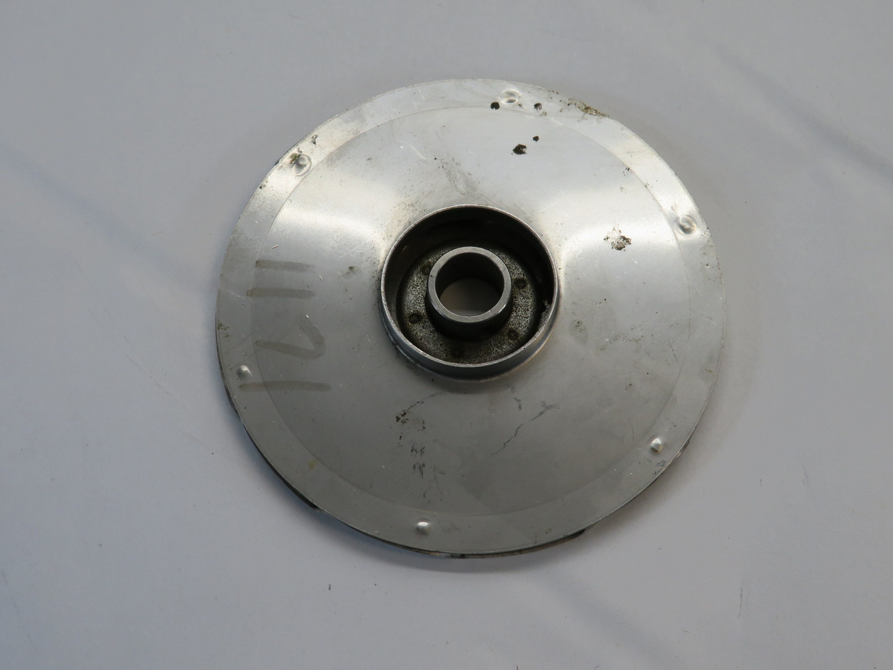 Generic Pump Impeller 3-3/4"Total Dia 6 Vane 7/16"ID 1-1/8"Mount Hole RUST USED