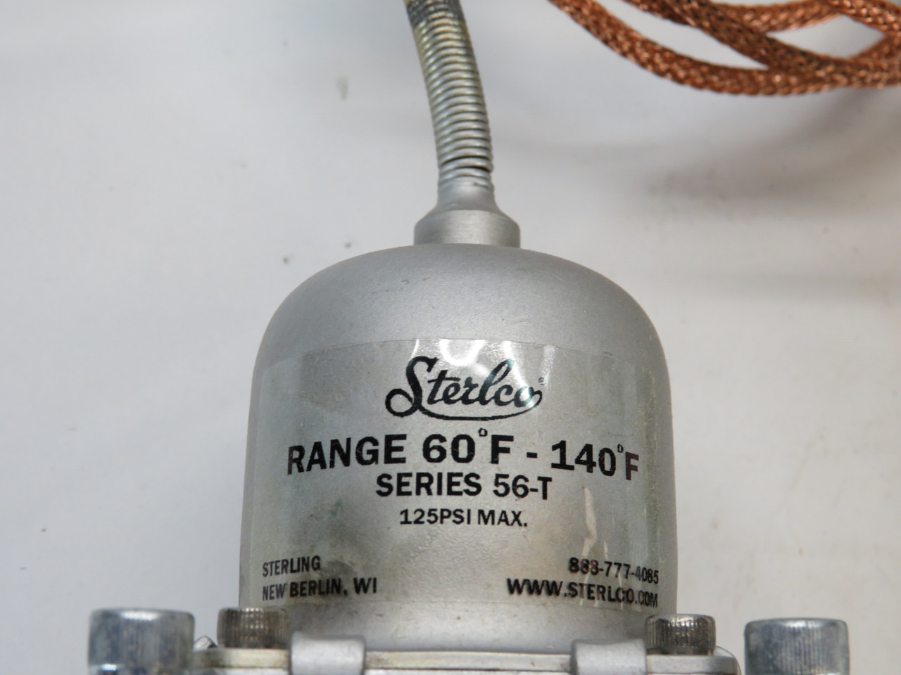 Sterlco T563.02.0000 Type 56-T Water Regulating Valve 125 psi WRITING ON BOX NEW