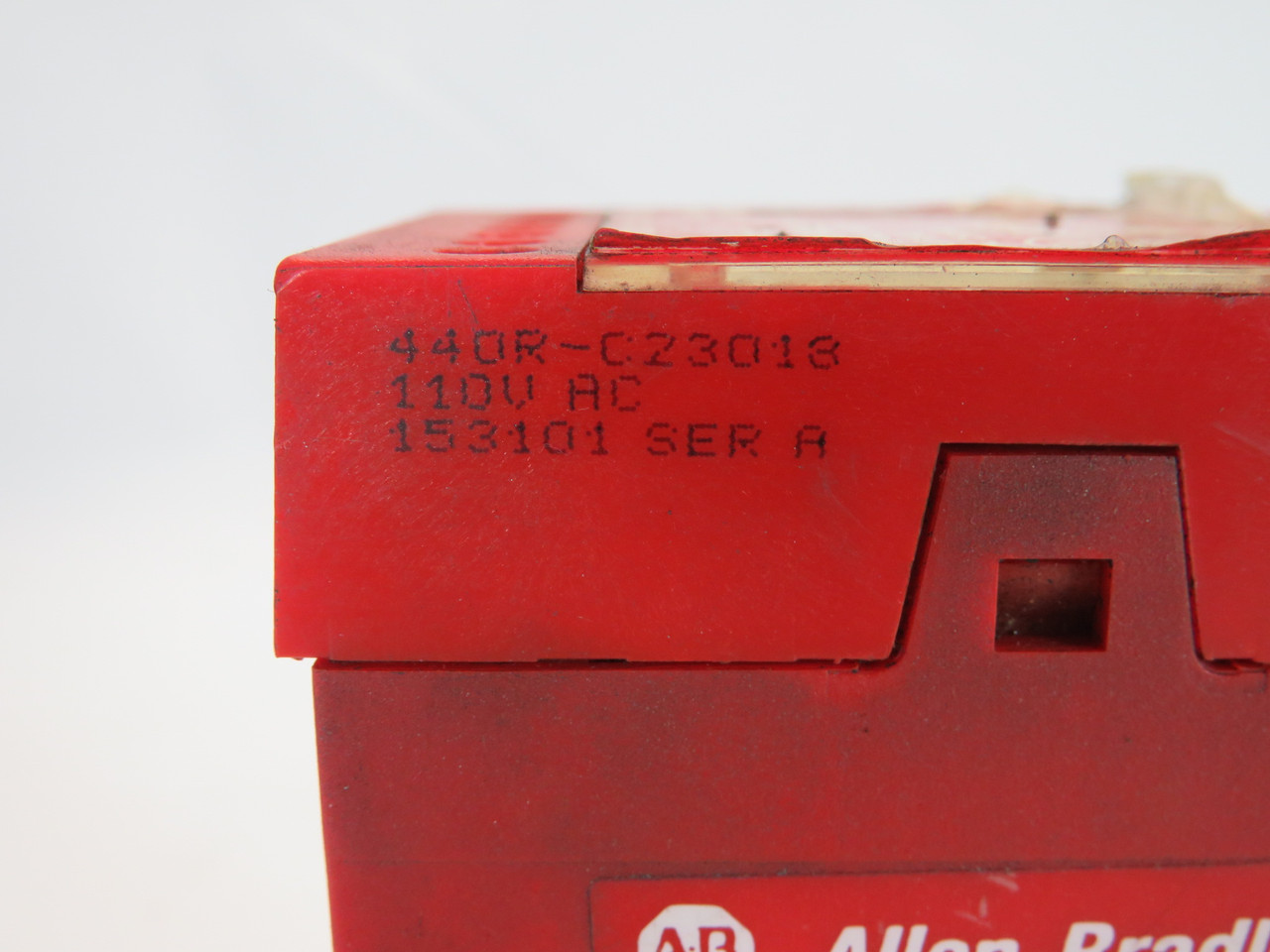 Allen-Bradley 440R-C23013 Series A Safety Relay 110VAC SHELF WEAR USED