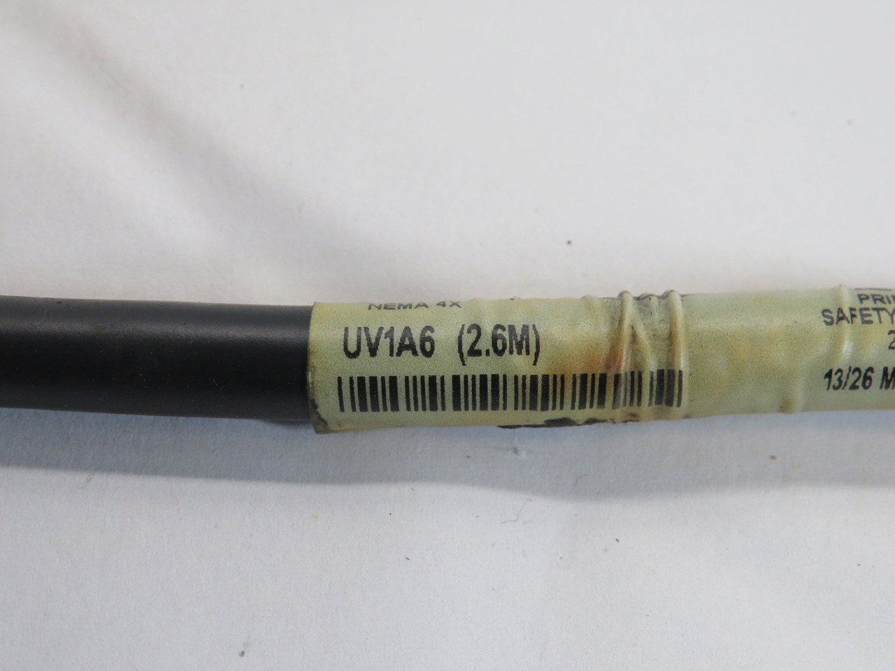 Fireye UV1A6 UV Flame Sensor 1/2" NPT 38" Cable USED