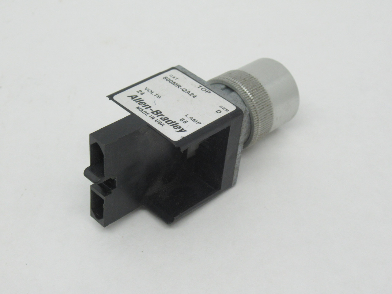 Allen-Bradley 800MR-QA24B Illuminated Push Button 24V Blue OPERATOR ONLY USED