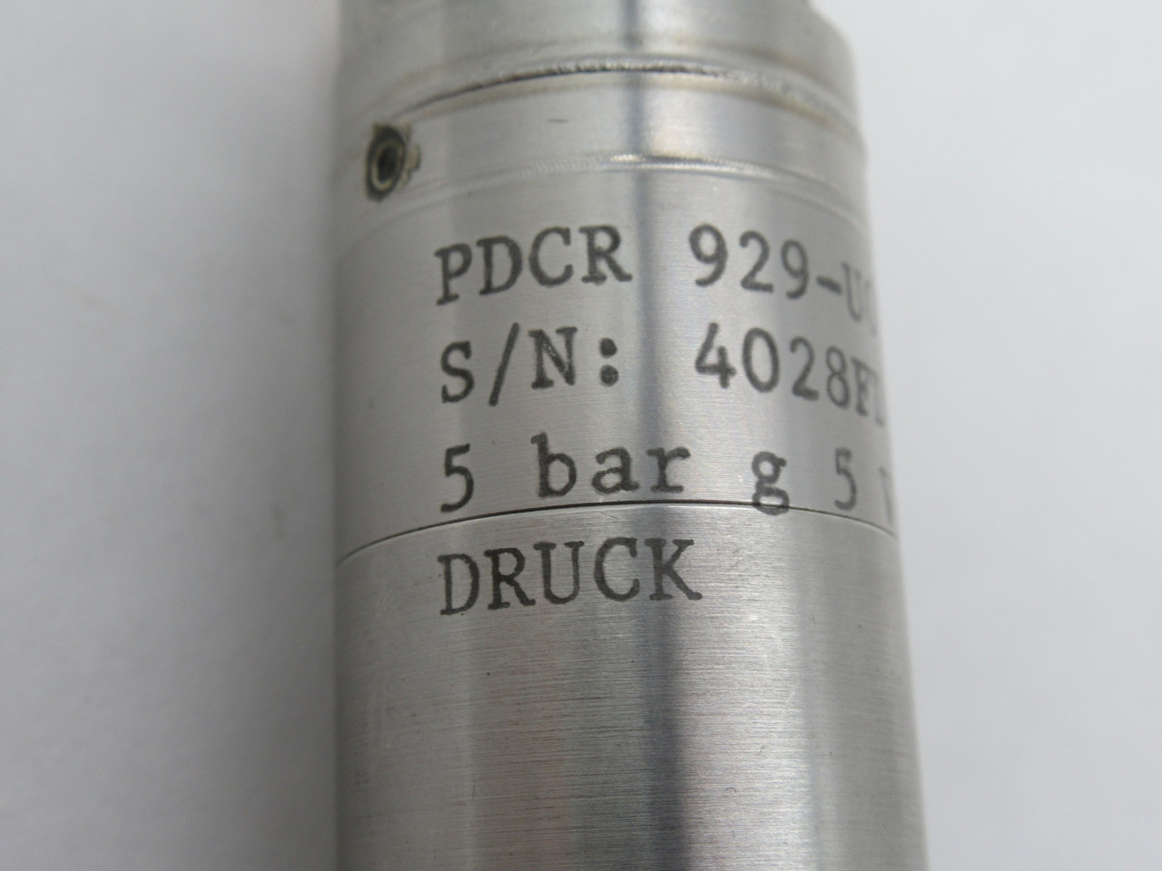 Druck 929-U0312 Pressure Transducer 5 bar 5V USED