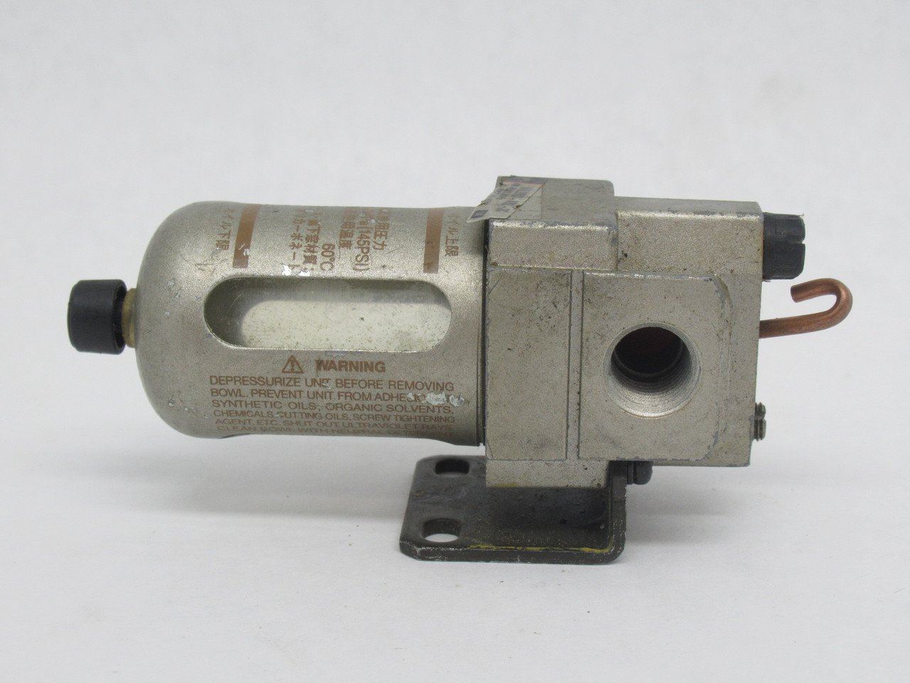 SMC NAL2000-N02-3C Modular Lubricator w/ Mounting Bracket 1/4" NPT 1.0 MPa USED