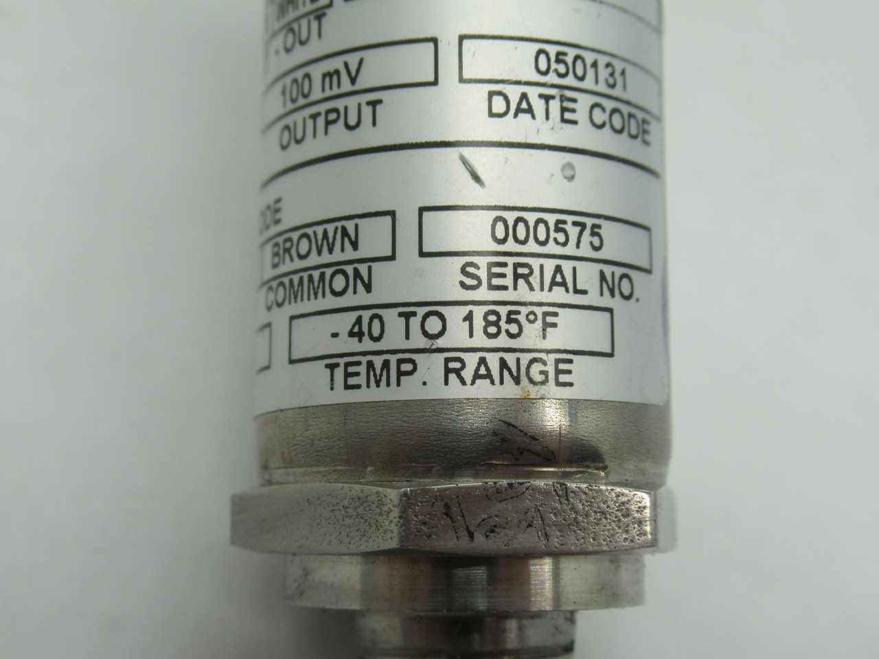 Barksdale 422H2-21-A-Q31 Pressure Transducer 100mV Output 0-30 psia Range USED