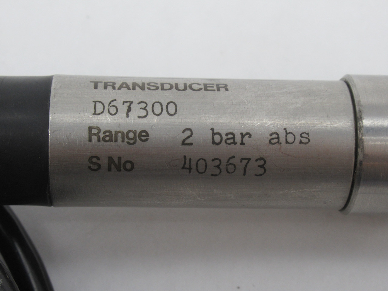 Penny & Giles D67300 Pressure Transducer 2 bar 28VDC 93mA 0.65W USED