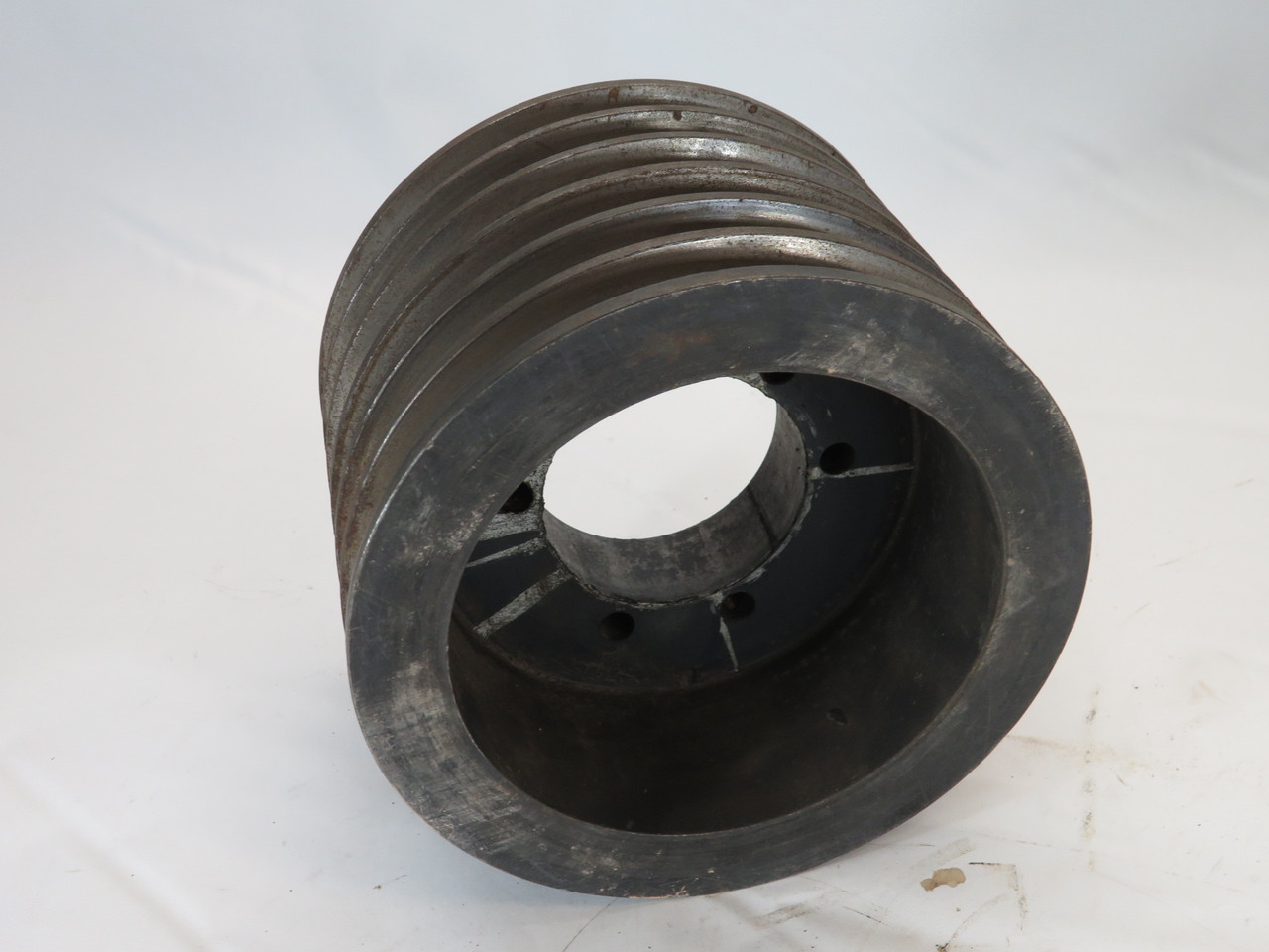 Generic 6.4X6BXSK Pulley 2.625" Max Bore SK Bushing 6 Groove 6.75"OD RUST USED