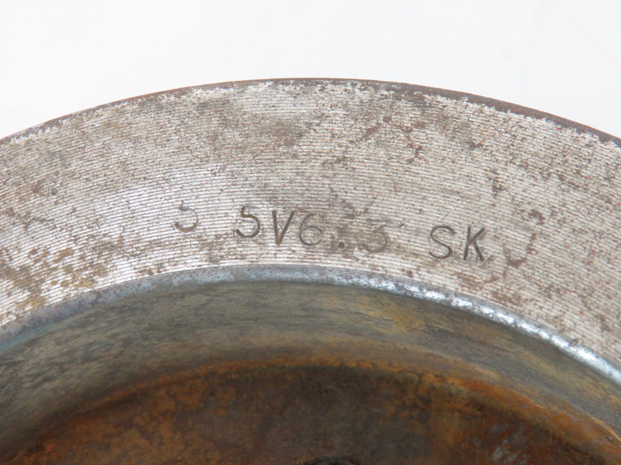 Generic 55V6.3-SK Pulley 2.625" Max Bore SK Bushing 5 Groove Belt RUST USED