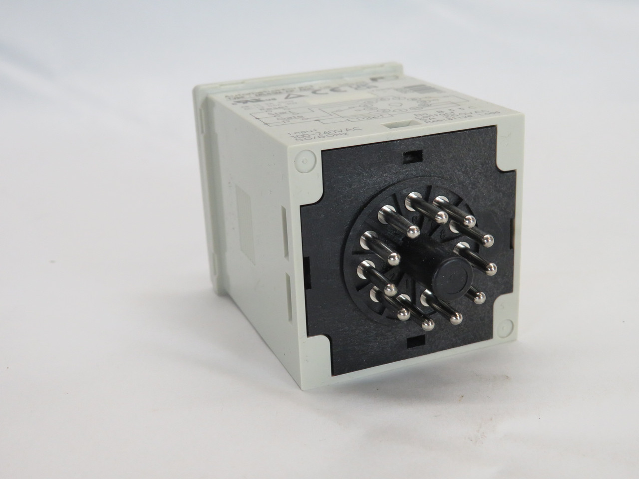 Automation Direct MS4SM-AP-ADC Time Delay Relay 0.05sec-60Hr 11-Pin 2NO 2NC USED