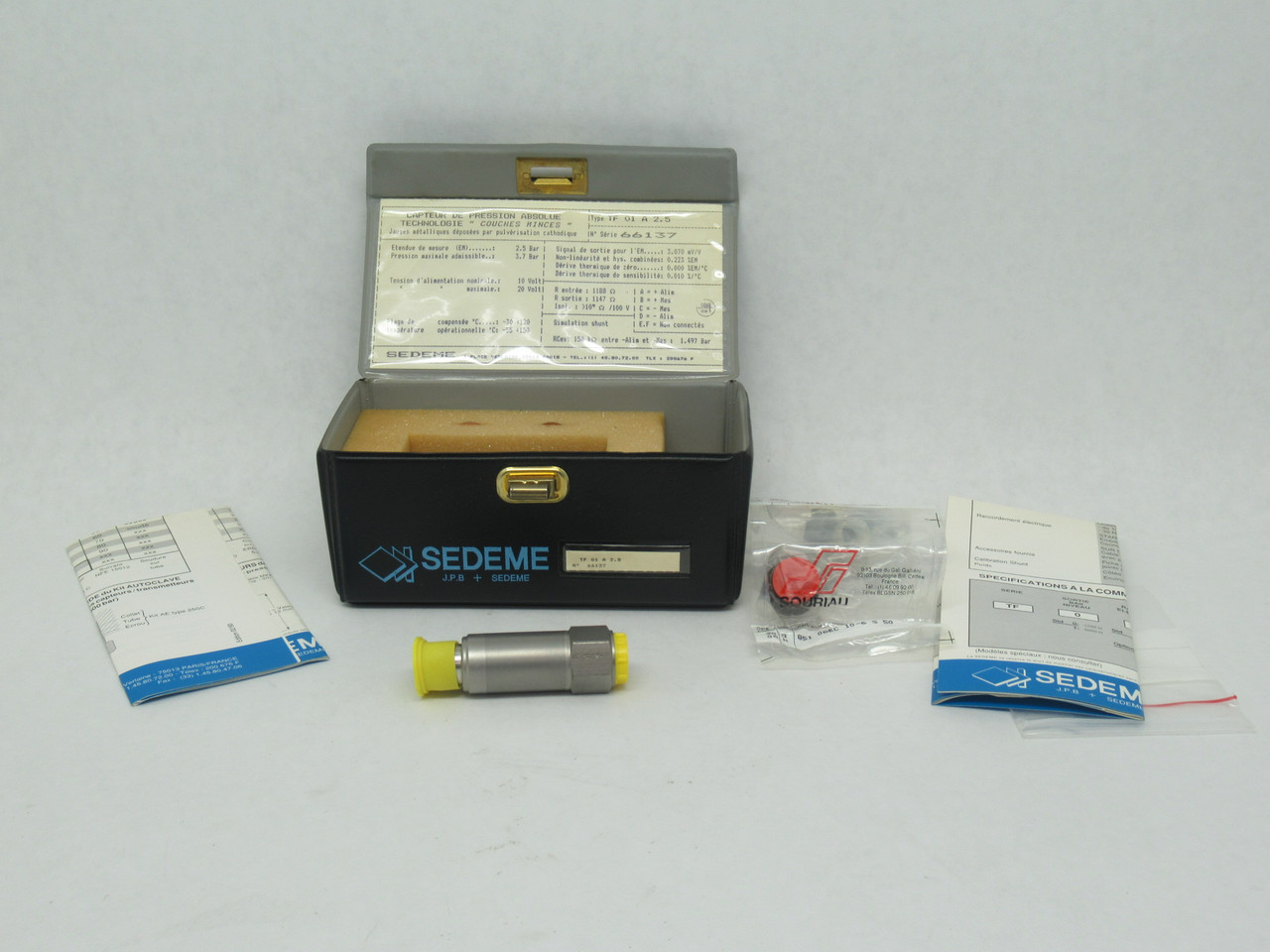 Sedeme TF01A2.5 Pressure Transducer 2.5bar 10V NEW