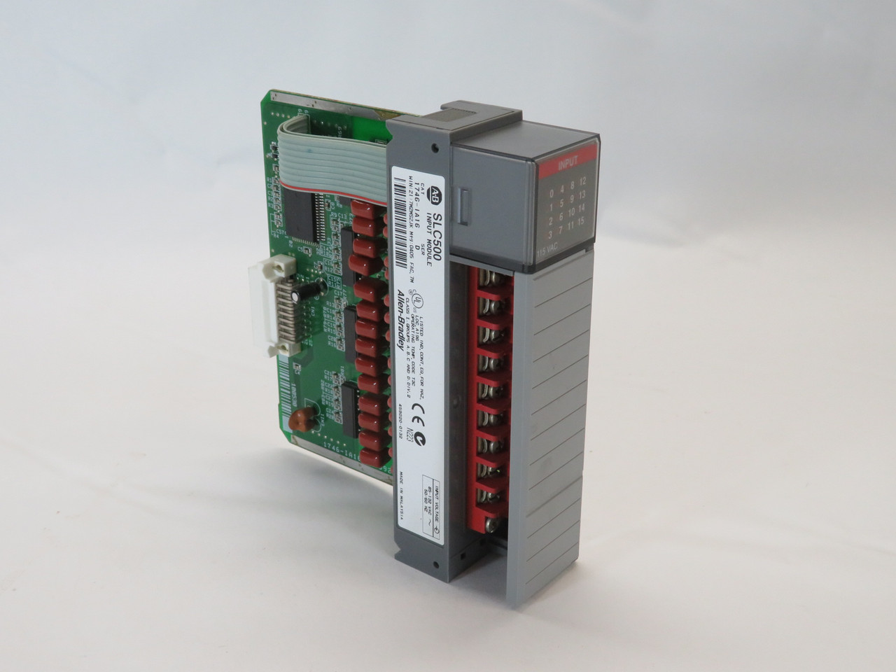 Allen-Bradley 1746-IA16 Series D Input Module 85-132V 50/60Hz USED