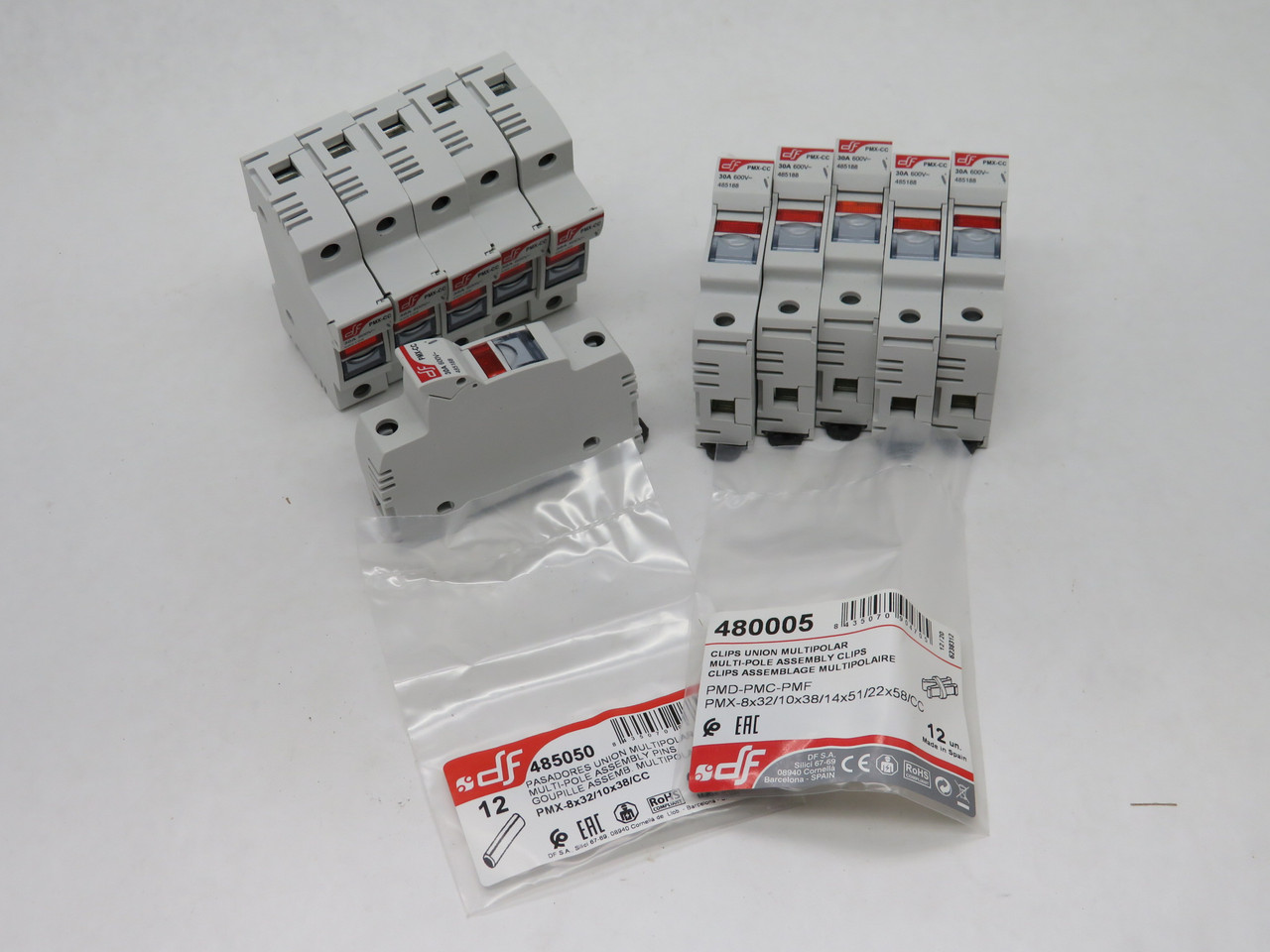DF Electric 485188 PMX-CC Indicating Fuse Holder 30A 600AC 1P Lot/11 DMG BOX NEW