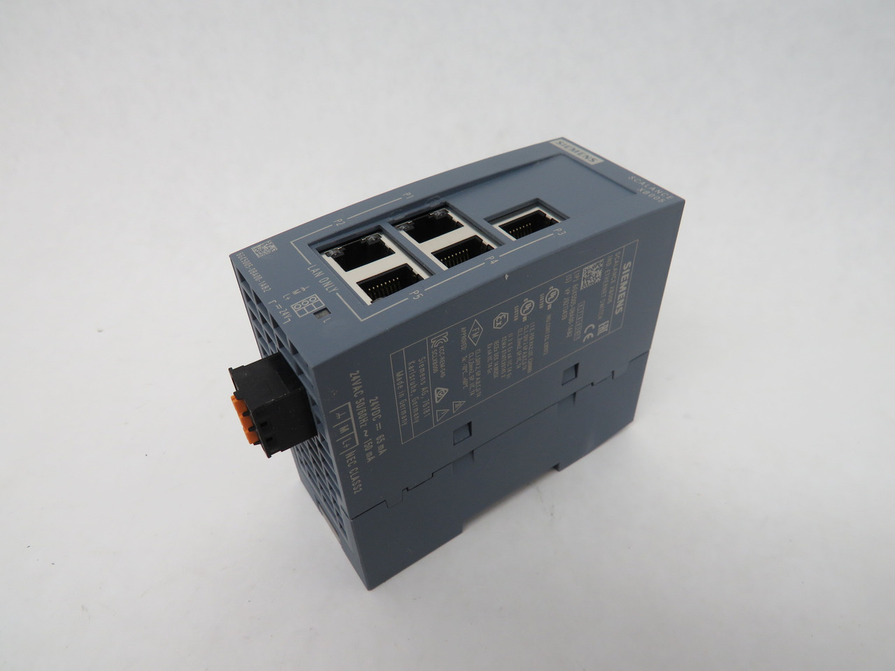 Siemens 6GK5005-0BA00-1AB2 Scalance XB005 Ethernet Switch 24VDC 65mA NEW