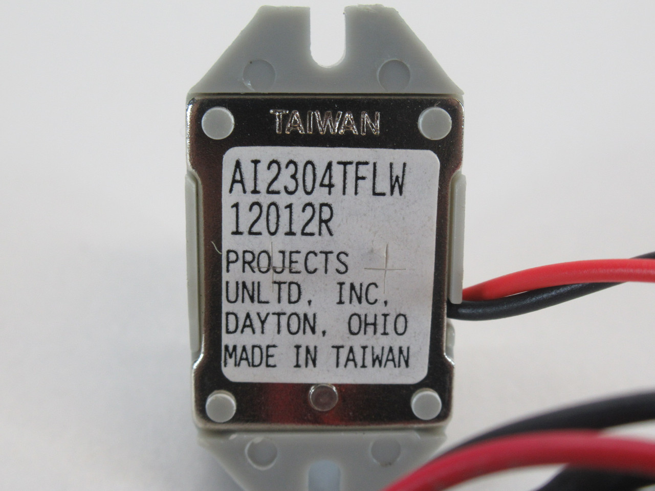 Projects Unlimited Inc. AI2304TFLW-12012R Mini Buzzer 8-16VDC LOT OF 10 USED