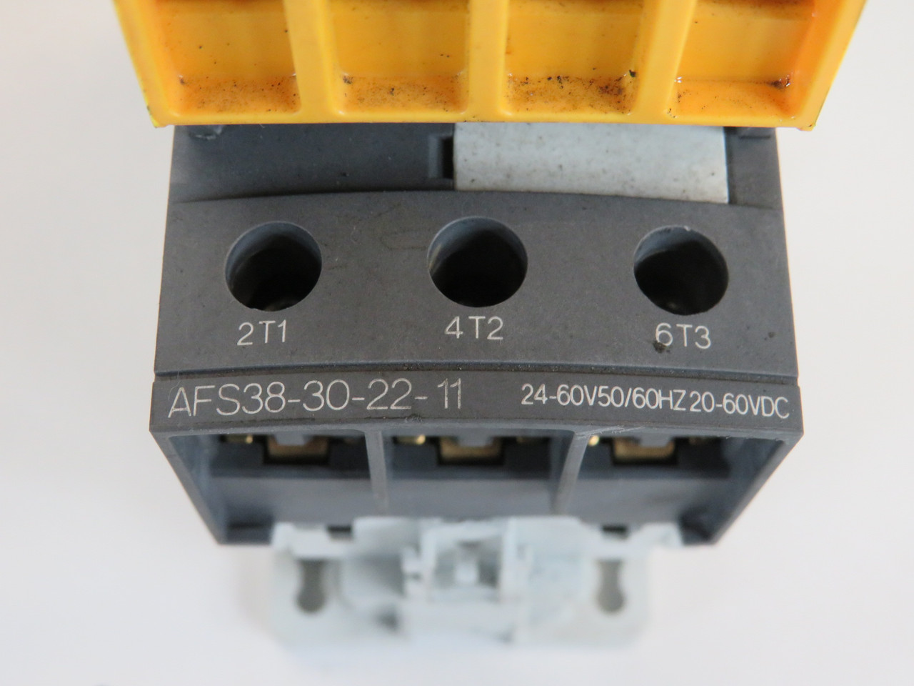 ABB AFS38-30-22-11 Contactor 24-60V 50/60Hz 20-60VDC 3P 2NO 2NC 50A USED