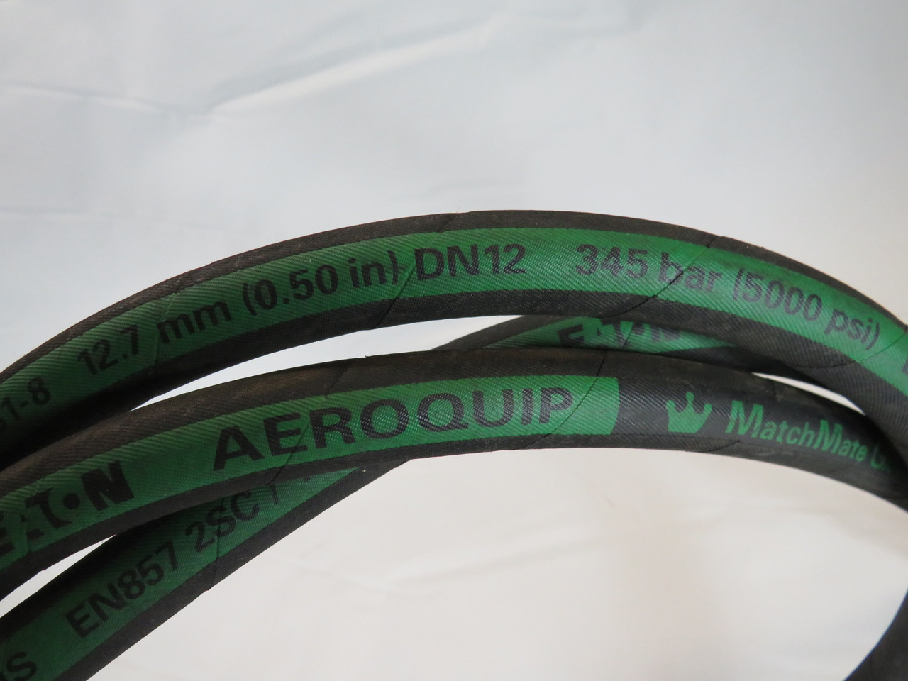 Eaton GH781-8 Aeroquip Hose Assembly 1/2" ID 5000 psi 345 bar 8.25' L USED