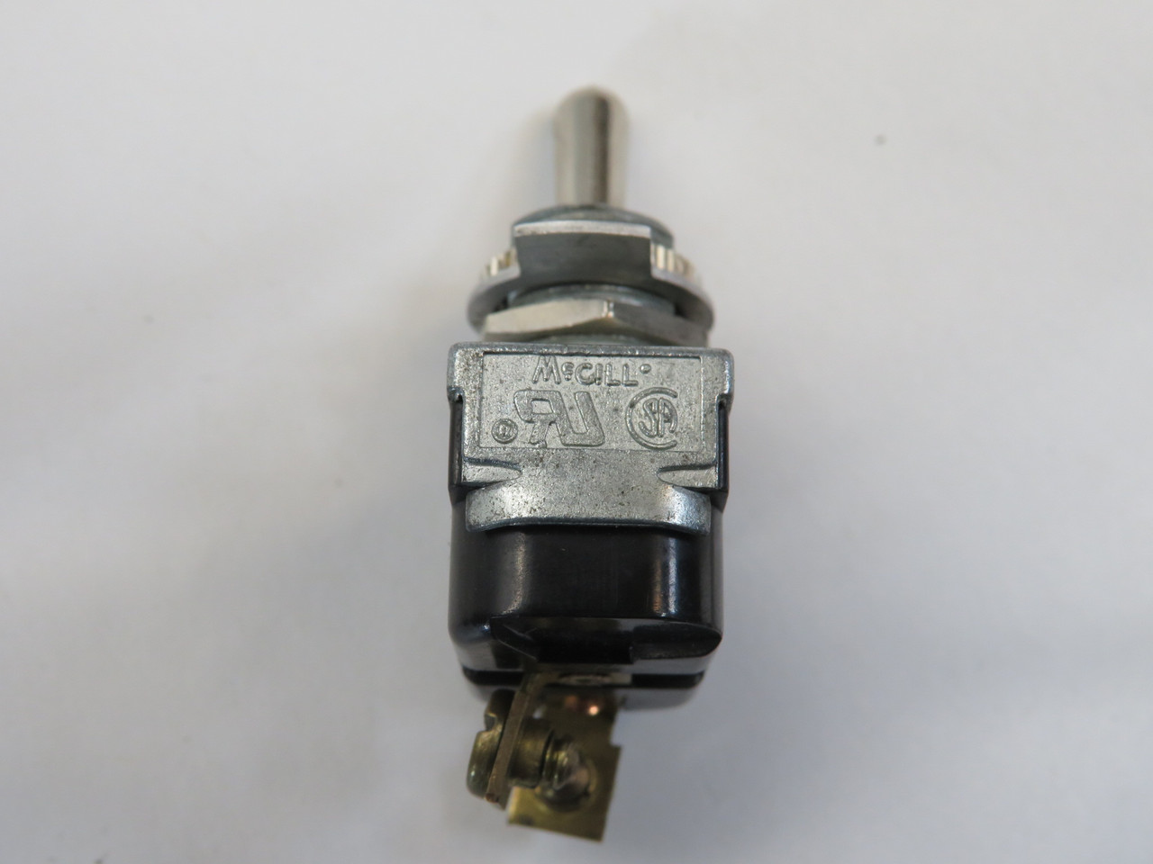 McGill 0090-5196 Toggle Switch ON-OFF SPST 20A 250V Screw Terminals USED