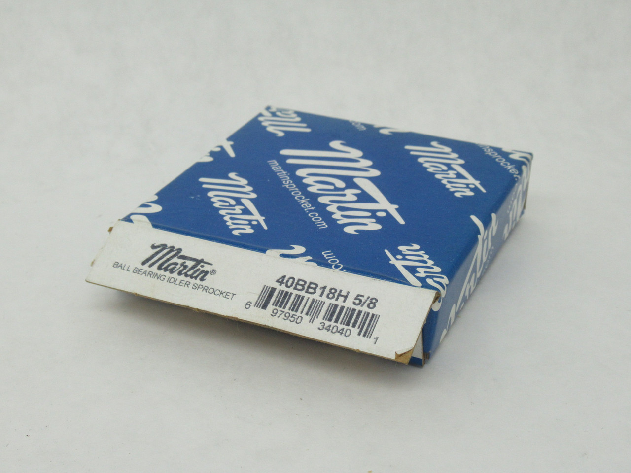 Martin 40BB18H-5/8 Ball Bearing Idler Sprocket 5/8" Bore 18 Teeth 40 Chain NEW