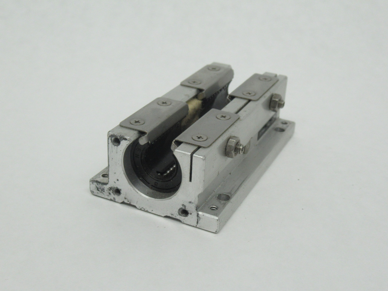 Nippon Bearing TWD8WUU Double Wide Open Block Ball Bushing 1/2" USED