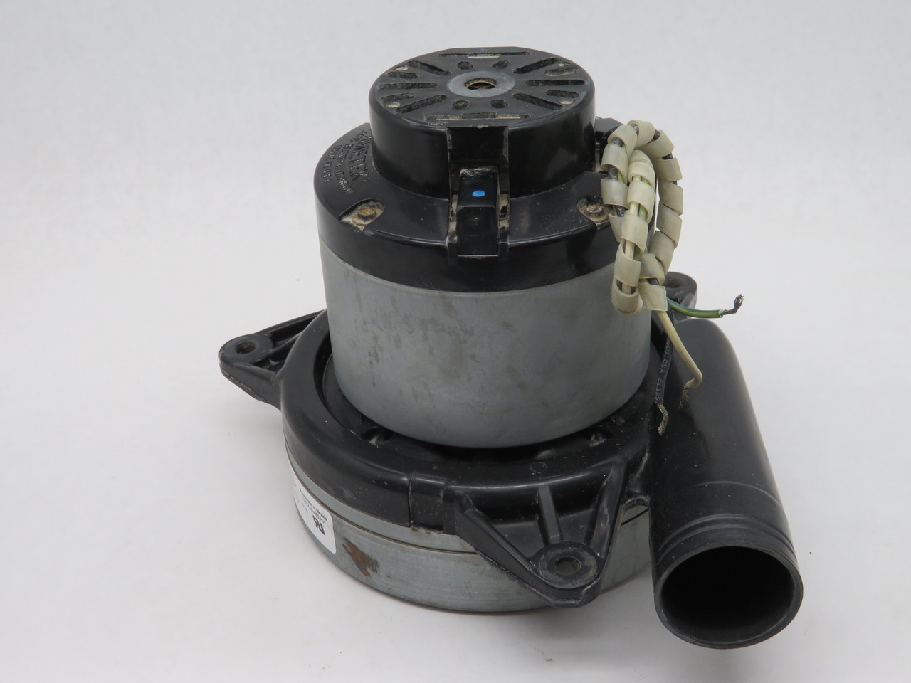 Lamb Electric 117465-00 2-Stage Vacuum Motor 7.2" dia. 120V 60Hz 2" OD Port USED