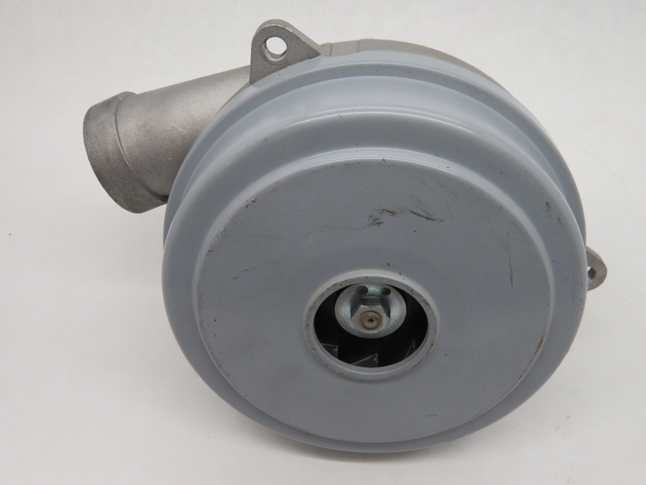 Ametek 122233-00 2-Stage Vacuum Motor 6.6" dia. 120V 60Hz 2" OD Port USED