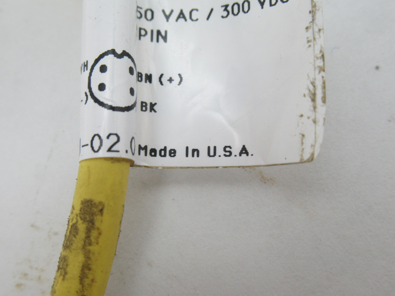 Balluff BKS-S19-3-S19M-PU-02.0 DC Connector Cable M12 Male-Female 2m Cable USED