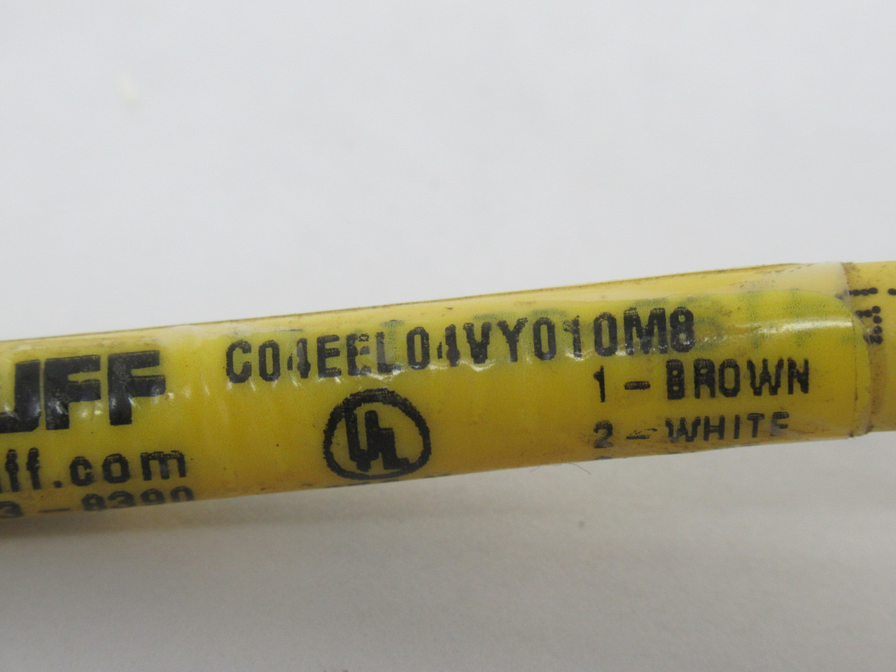 Balluff BCC01MF Double Ended Cable M12 Female-Male 250V 1m Cable USED