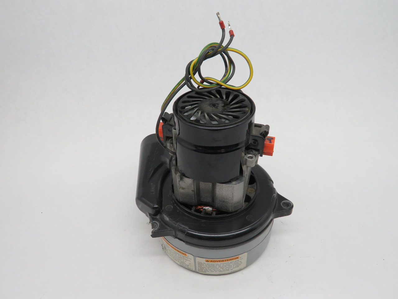 Lamb Electric 116472-13 2-Stage Vacuum Motor 5.7"dia. 120V 60Hz SHELF WEAR USED