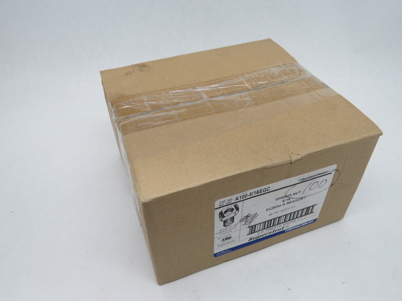 Thomas & Betts A100-5/16EGC Superstrut Spring Nut 5/16" 100-Pack NEW