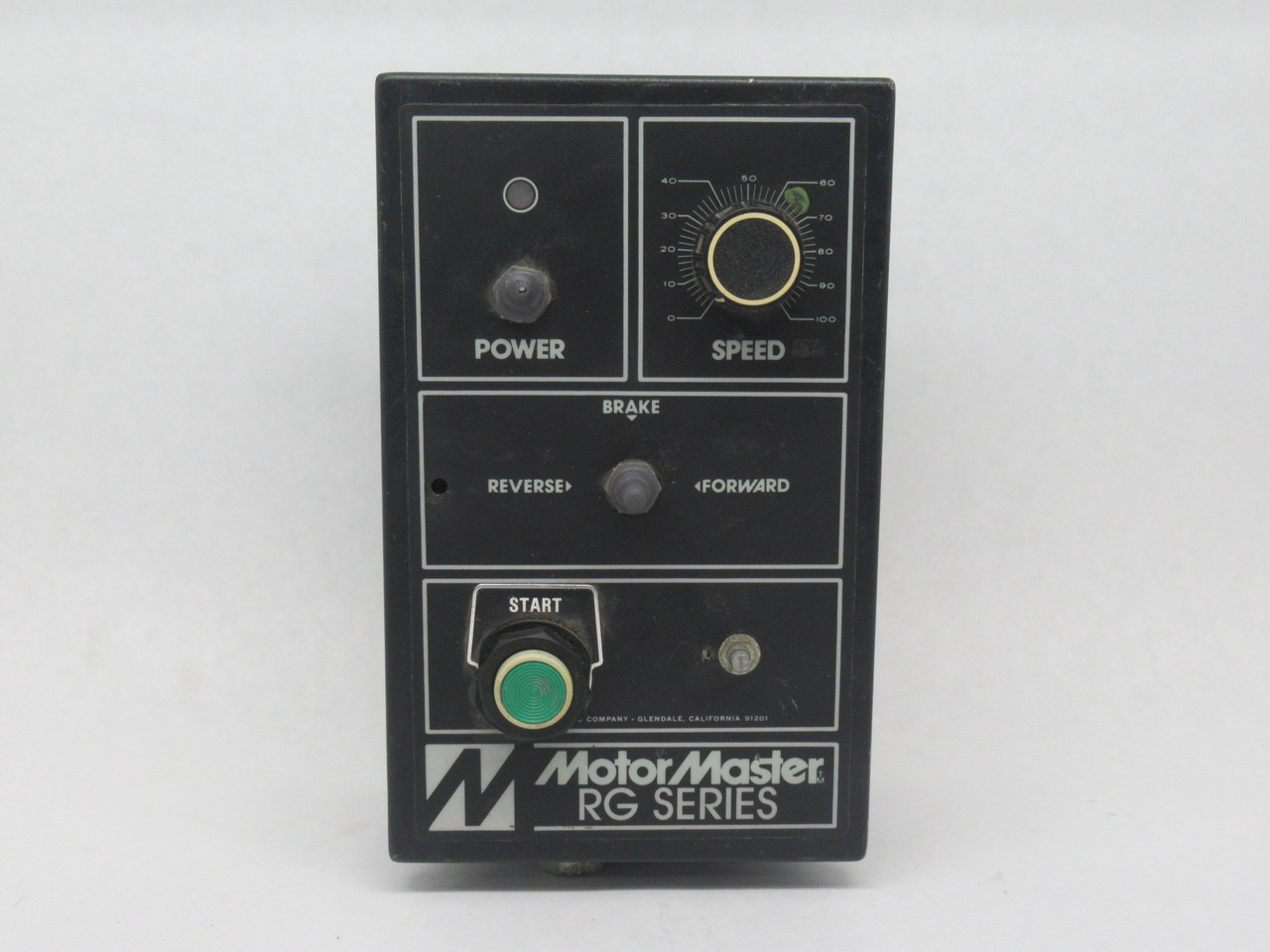 Minarik RG300A DC Motor Speed Controller 1HP 0-90VDC Arm *MODIFIED* USED