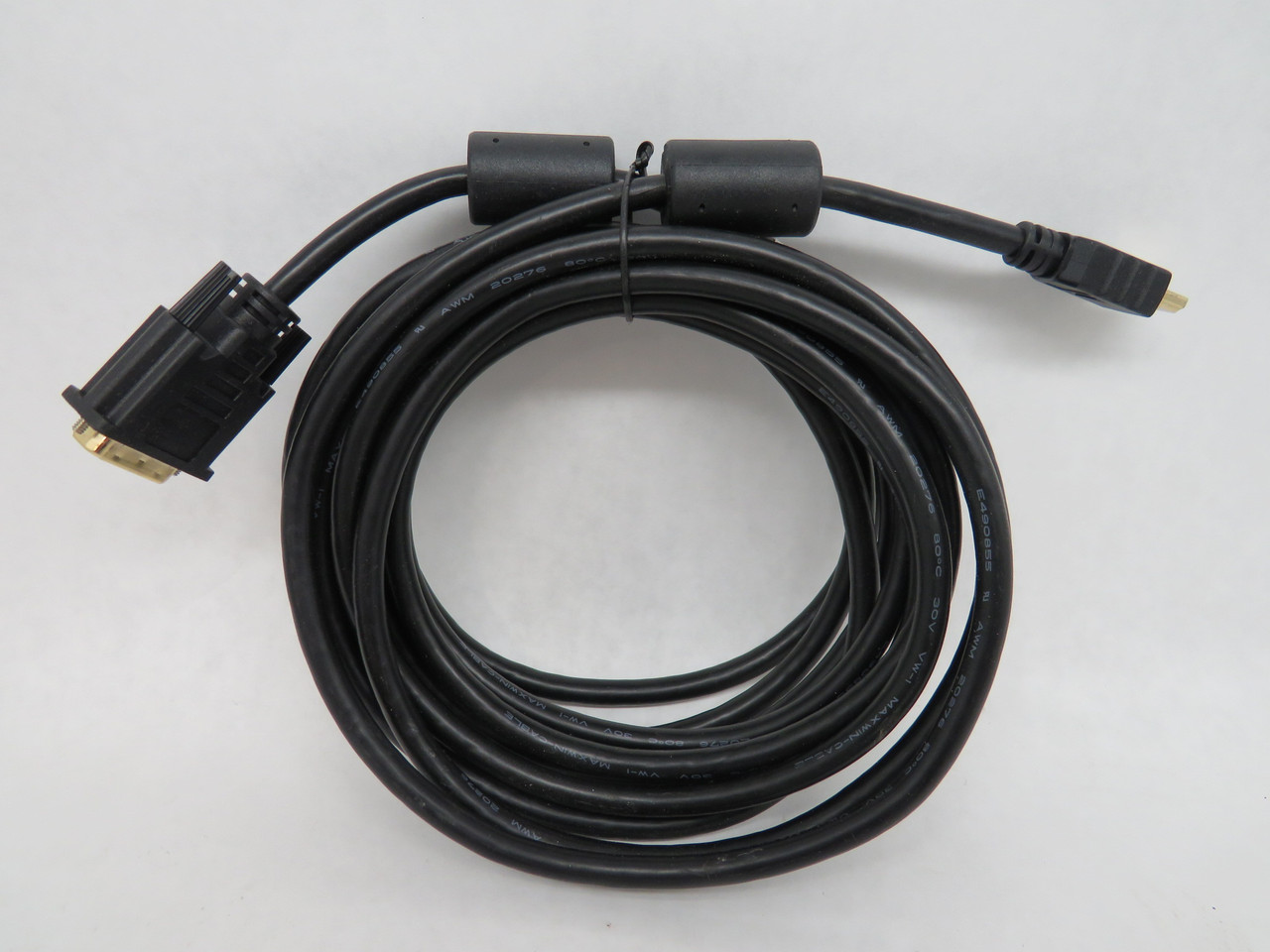 Red Lion CBLVID00 DVI to HDMI w/Adapter Video Cable 15' NOP