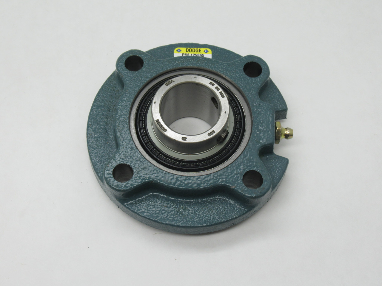 Dodge 125865 FC-SC-30M Flange Mount Ball Bearing 30mm ID 4-Bolt NEW