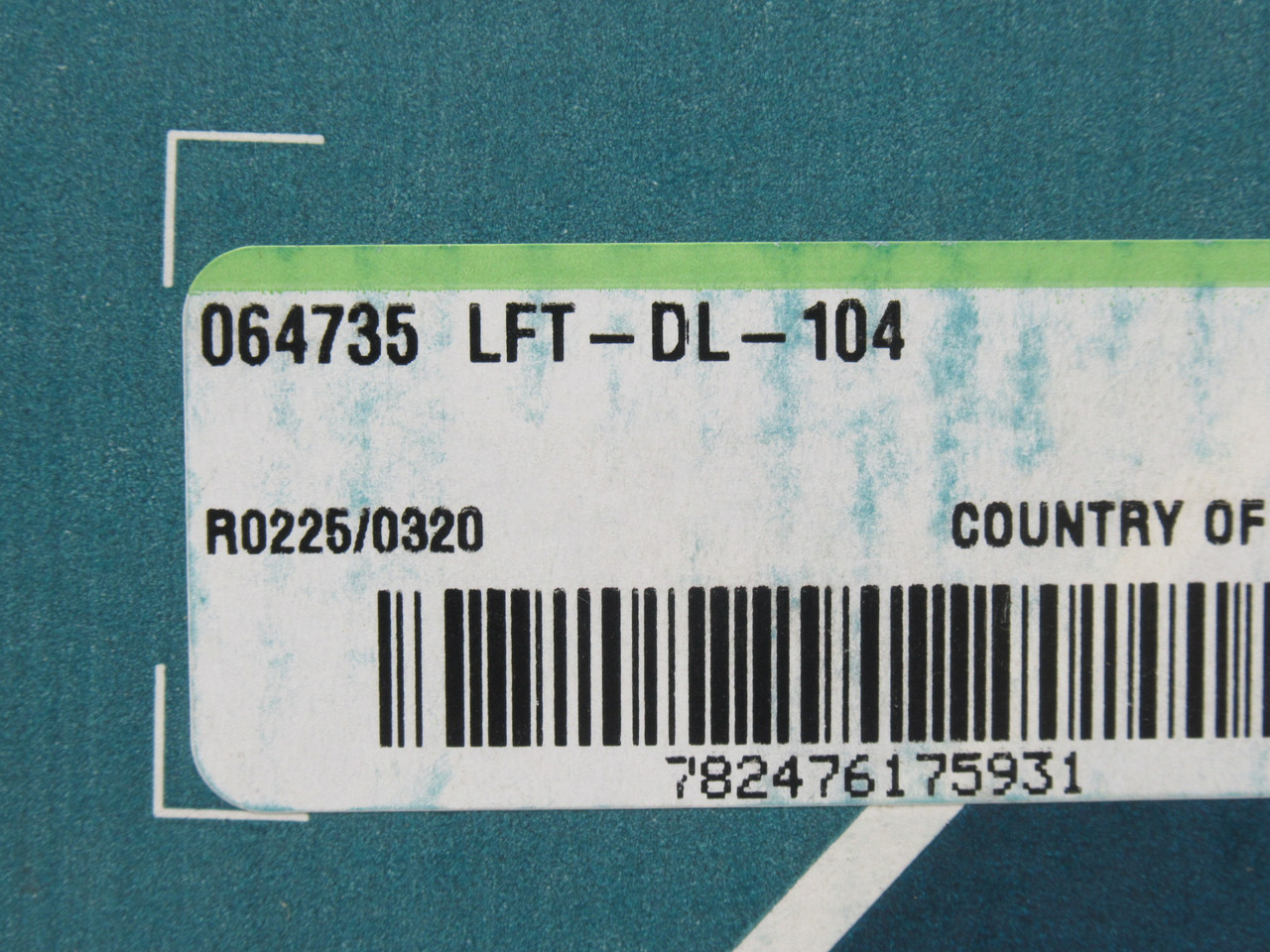 Dodge 064735 LFT-DL-104 Flange Mount Ball Bearing 1.25" ID 2-Bolt NEW