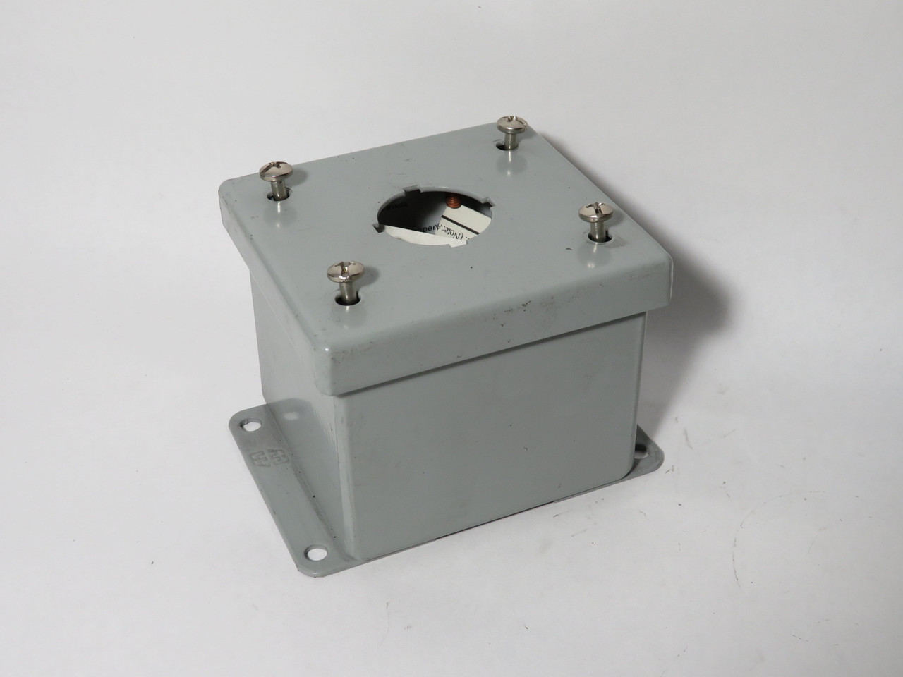 Hammond 1435A Steel Push Button Enclosure 1-Hole 30.5mm SHELF WEAR NOP