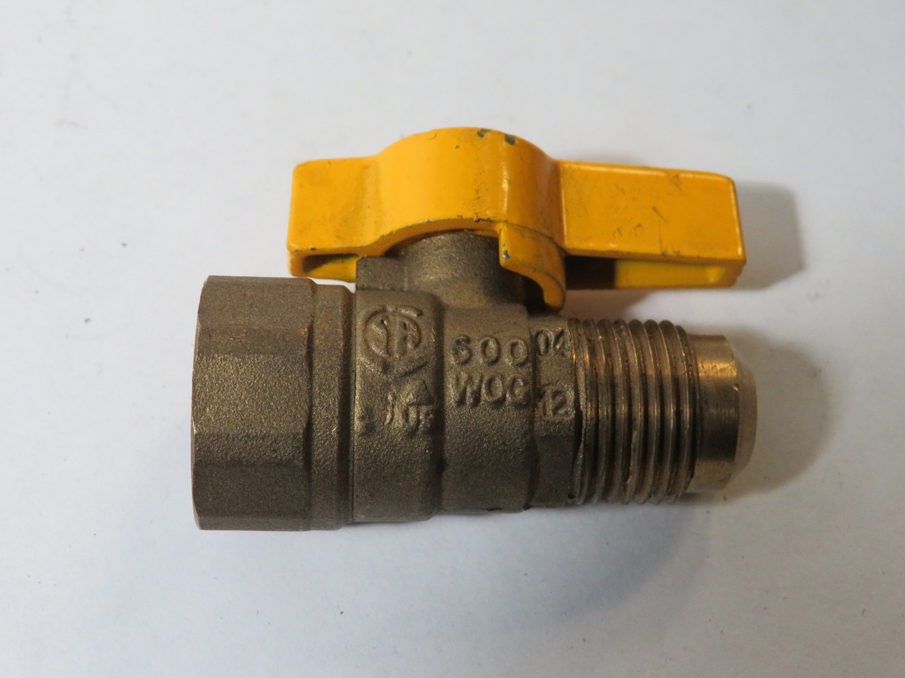 Generic Ball Valve 1/2" OD Flare 1/2" Female NPT 600 WOG USED