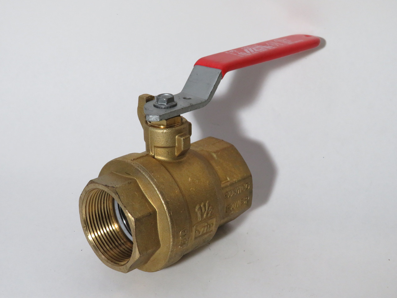M. A. Stewart & Sons B-3 Ball Valve 1-1/2" NPT 150 WSP 600 WOG SHELF WEAR NOP