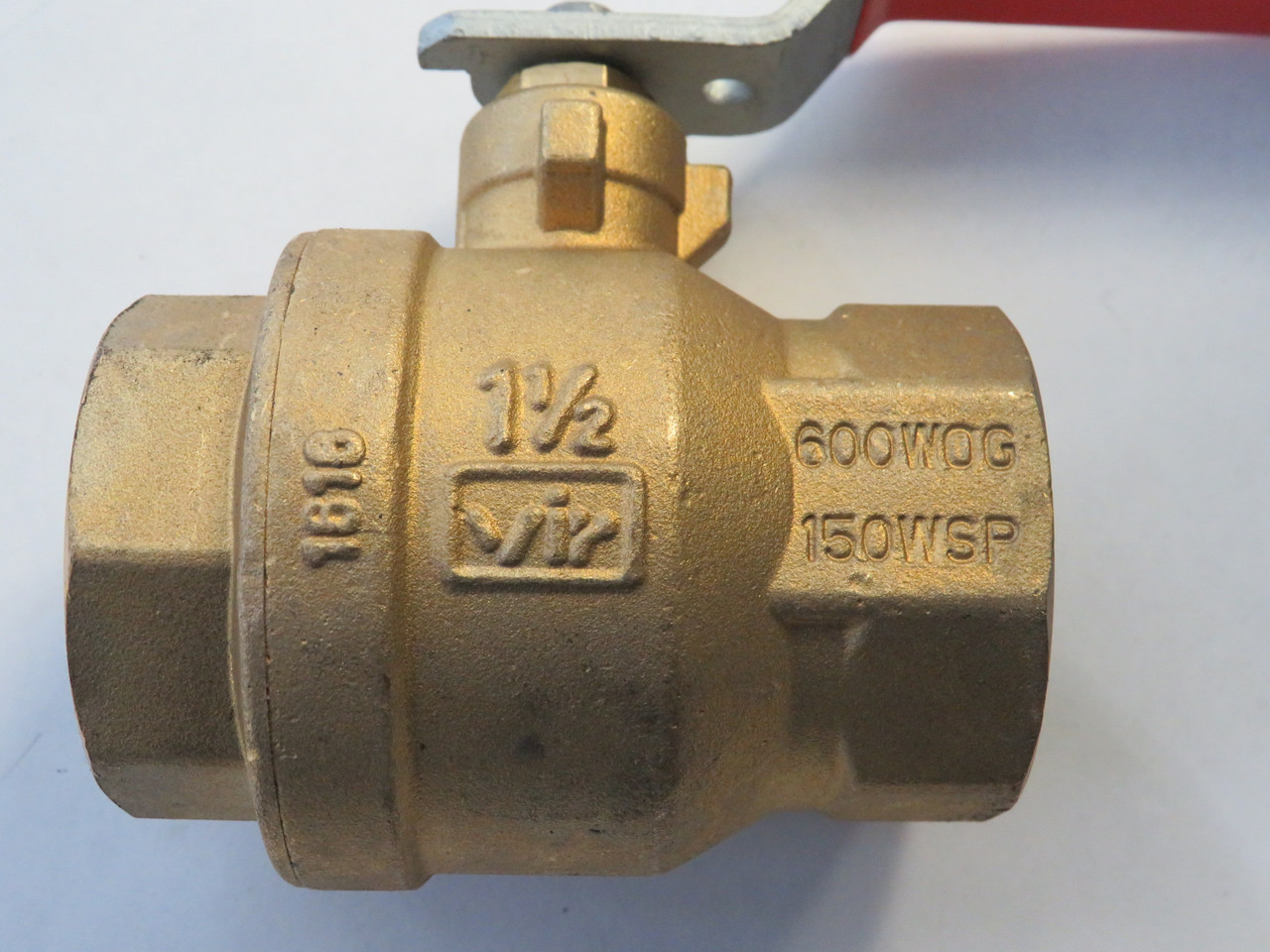 M. A. Stewart & Sons B-3 Ball Valve 1-1/2" NPT 150 WSP 600 WOG SHELF WEAR NOP