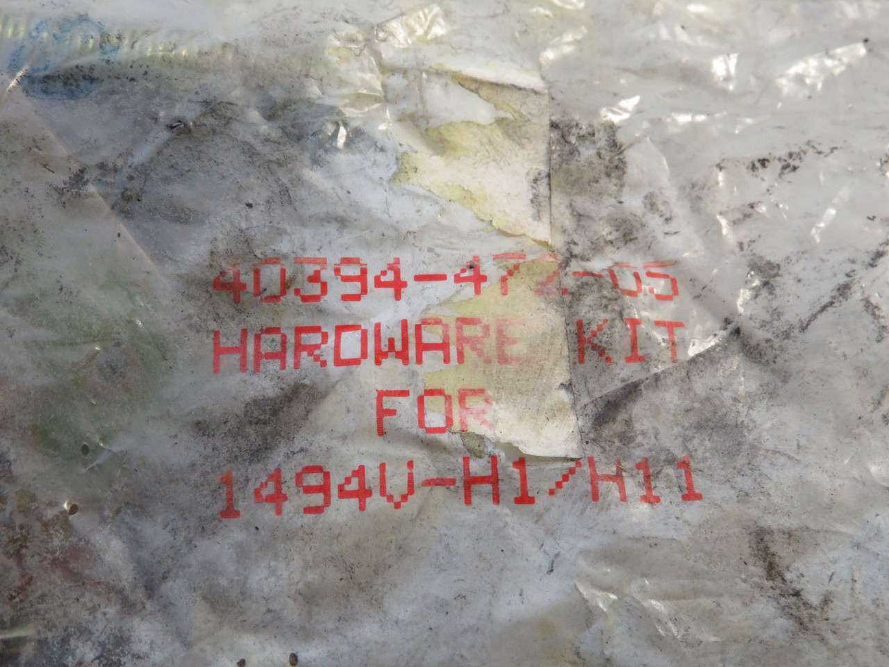 Allen-Bradley 40394-472-05 Hardware Kit for 1494V-H1/H11 DIRTY BAG NWB