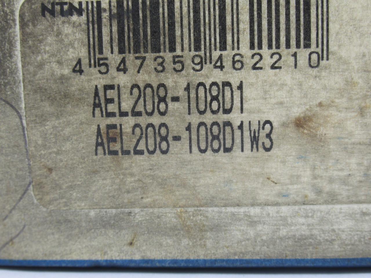 NTN AEL208-108D1W3 Bearing Insert w/ Locking Collar 3.1496"OD 1.5"ID DMG BOX NEW