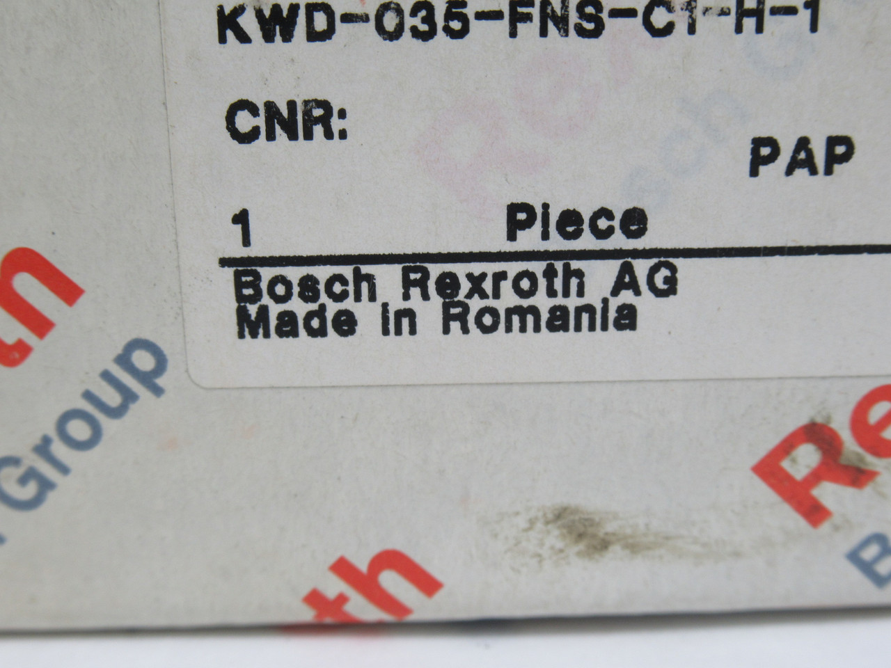 Rexroth R165131320 Carbon Steel Ball Runner Block 110.5mm L 100mm W 40.4mm H NEW