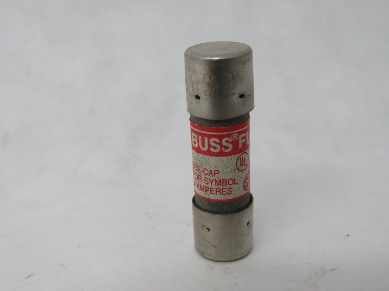 Bussmann BBS-2 Midget Fuse 2A 600VAC USED