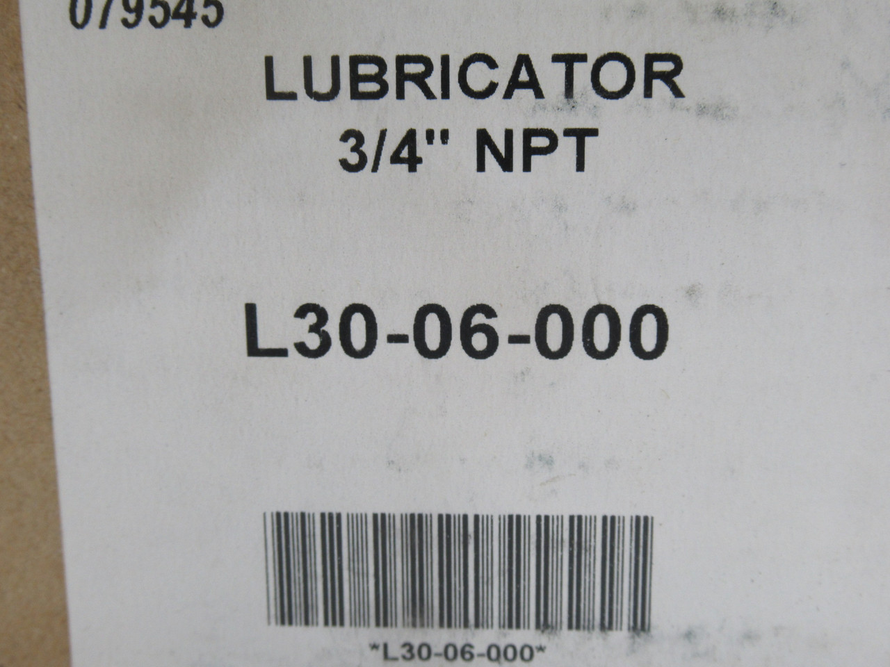 Wilkerson L30-06-000 Compressed Air Lubricator 3/4" NPT 150 psi DAMAGED BOX NEW