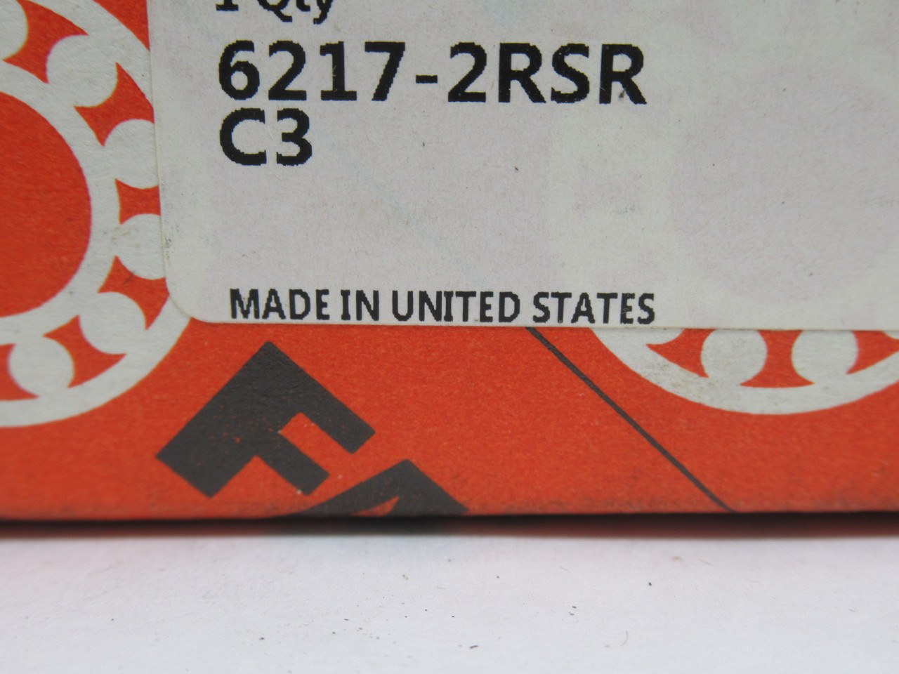 FAG 6217-2RSR-C3 Deep Groove Ball Bearing 150mm OD 85mm ID 28mmW STAINED BOX NEW