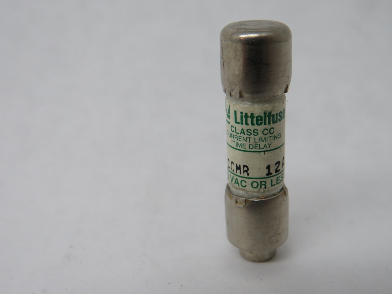 Littelfuse CCMR-12 Current Limiting Time Delay Fuse 12A 600VAC USED