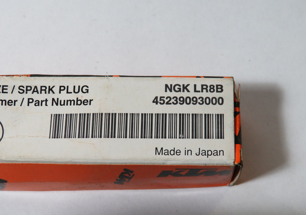 NGK LR8B Spark Plug BOX DAMAGE NEW