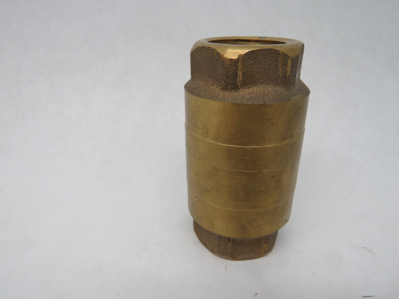 Strataflo 300-100 Bronze Spring Check Valve 1" FNPT 400LB SHELF WEAR USED