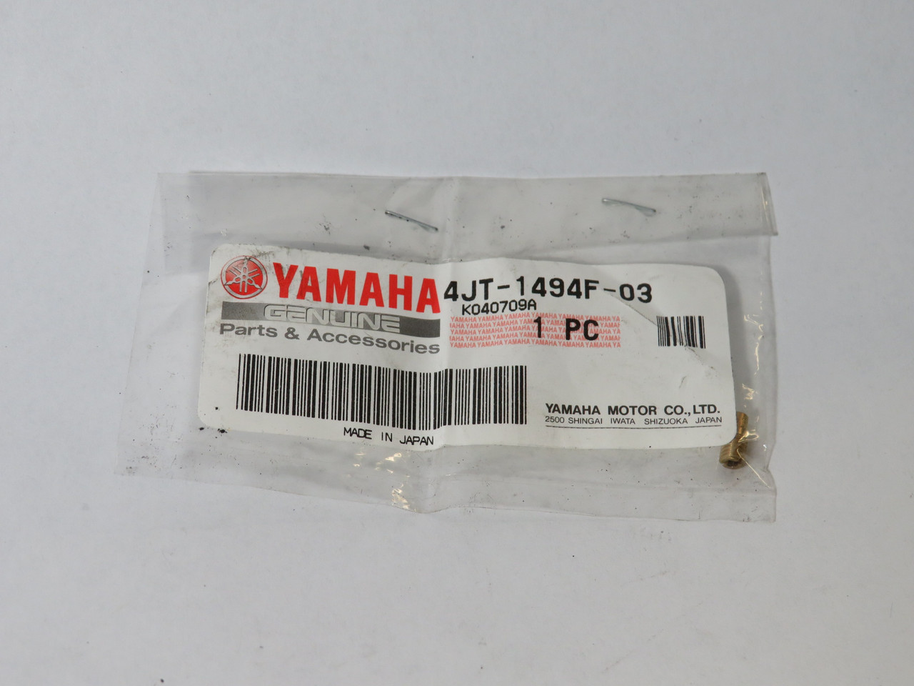 Yamaha 4JT-1494F-03 Carburetor Jet #40 NWB