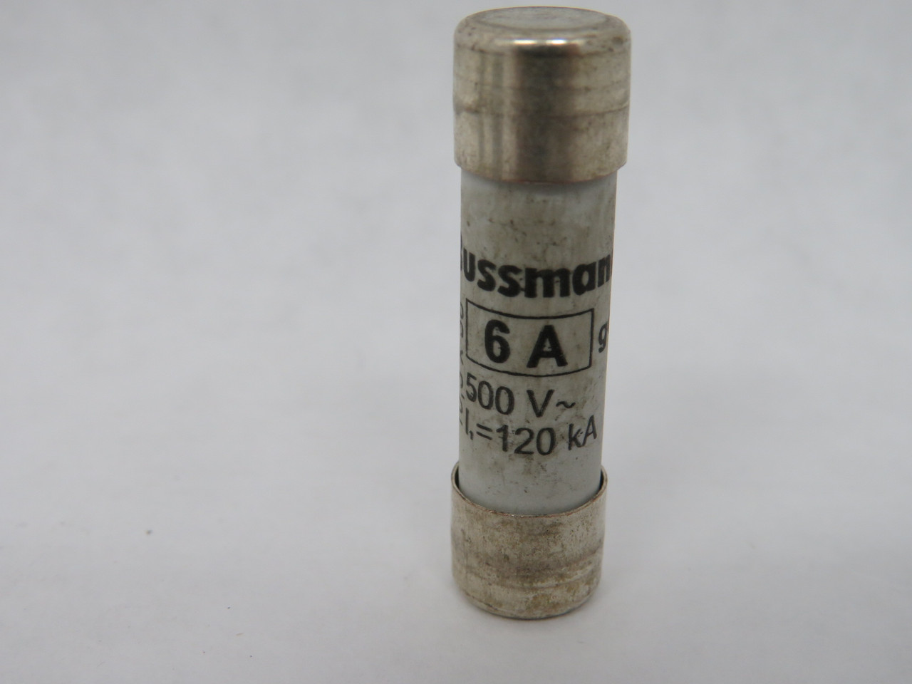 Bussmann C10G6 10.3X38mm Cartridge Fuse 6A 500VAC Lot of 8 BOX DAMAGE NEW