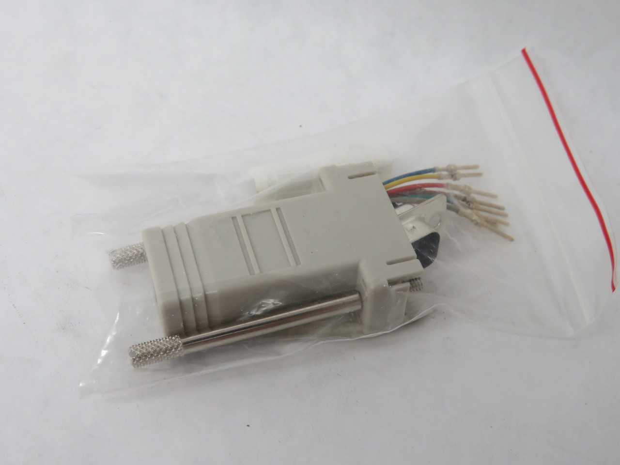 MCM 83-2365 Gray Connector Kit D-Sub Adapter Kit DB9P Male to RJ45 8C NWB