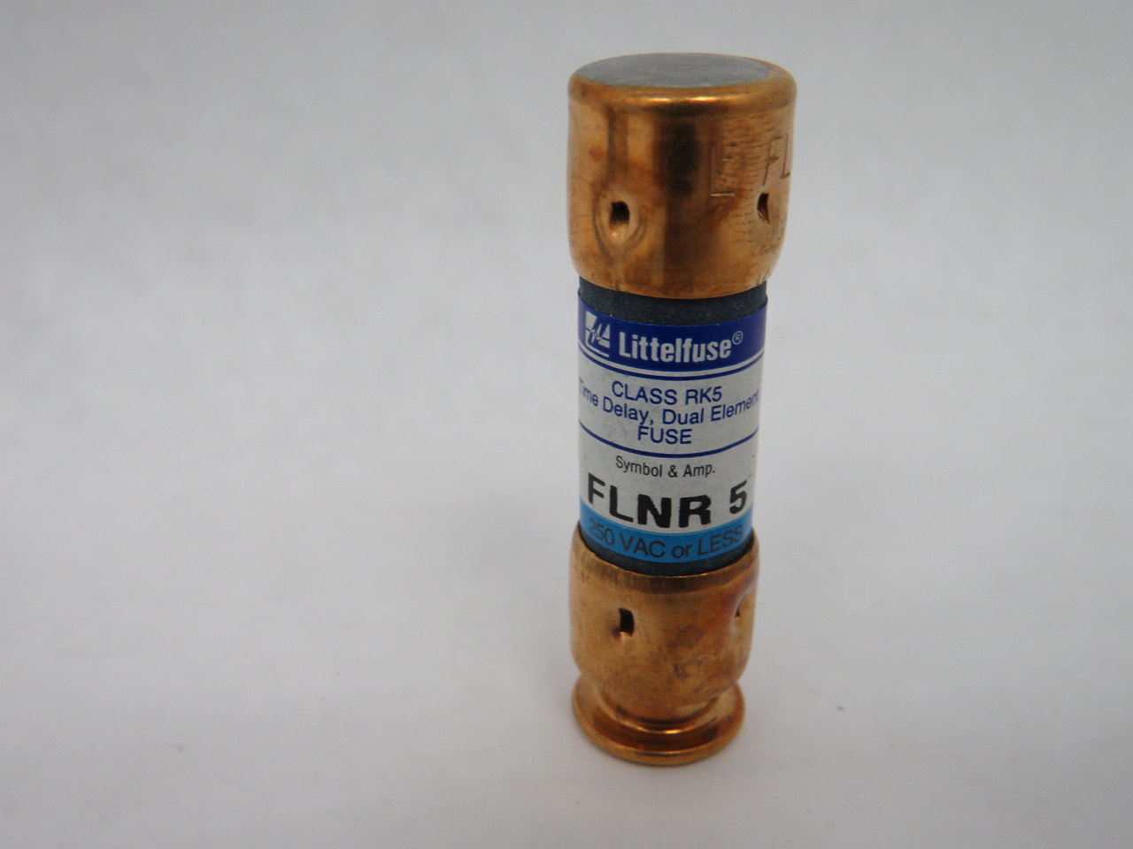 Littelfuse FLNR-5 Time Delay Fuse 5A 250VAC Lot of 10 USED