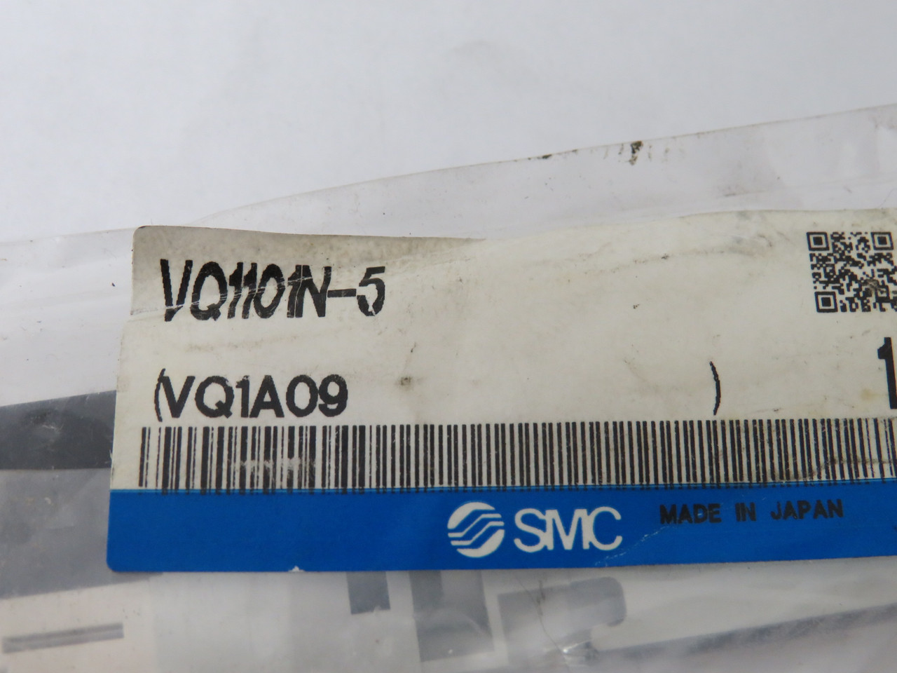 SMC VQ1101N-5 Solenoid Valve 0.15-0.7mPa 24VDC 1W NWB